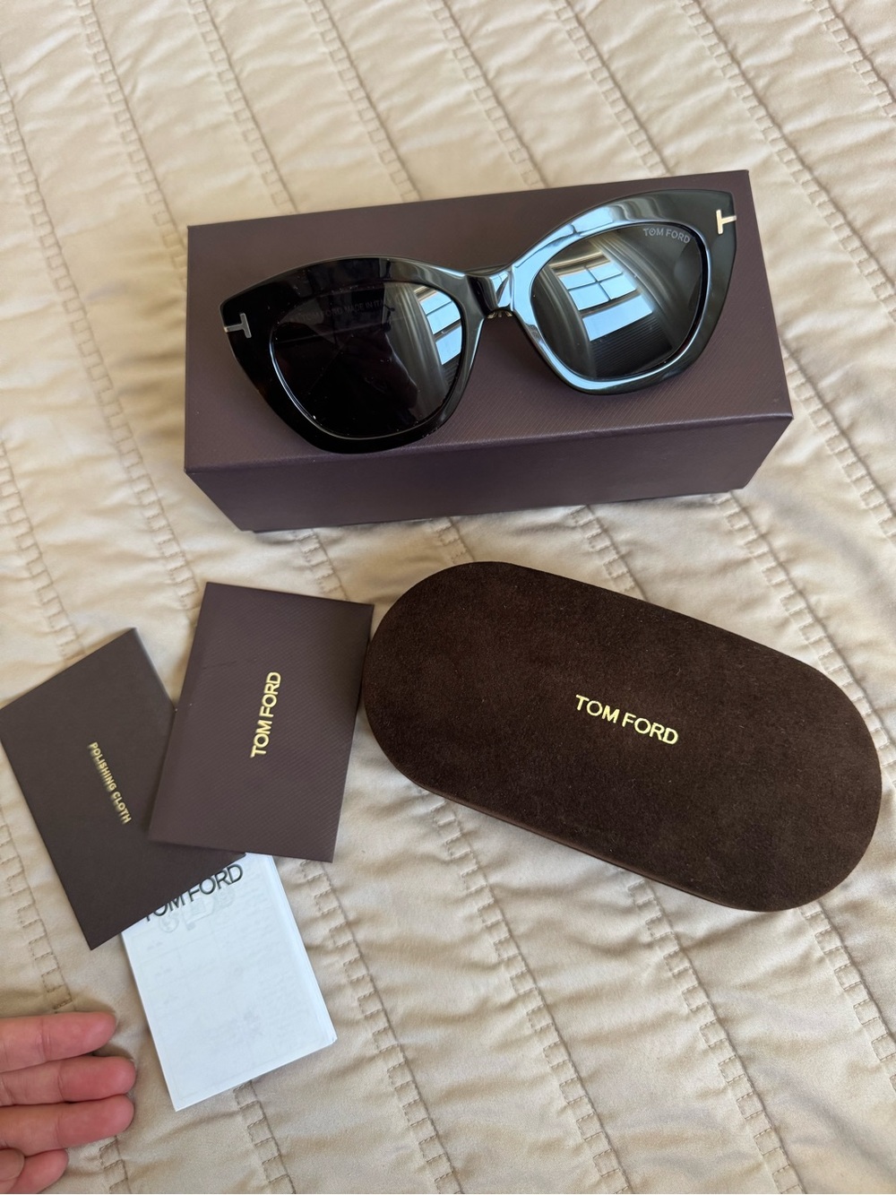 TOM FORD  Linda 53MM Butterfly Sunglasses